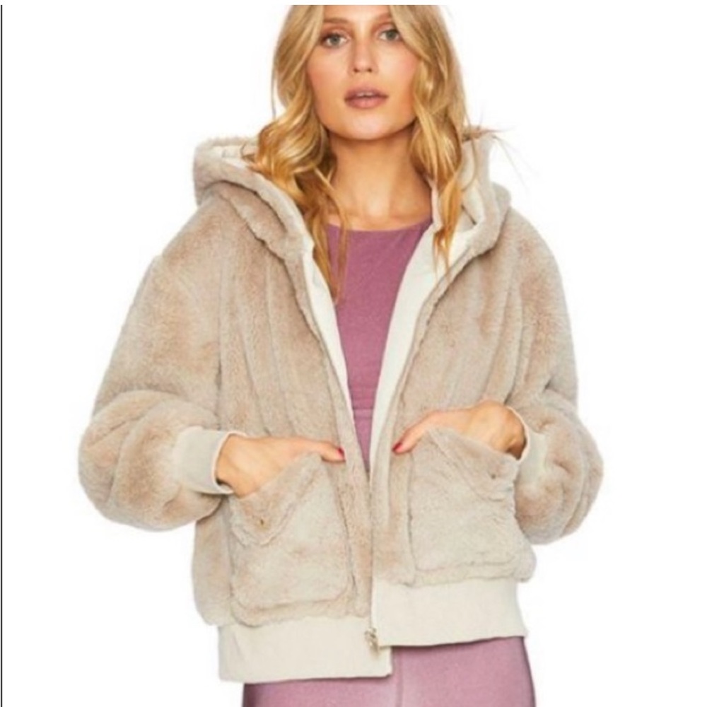 Beach Riot Fuzzy Faux Fur - S